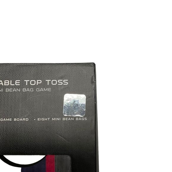 NWT NFL New England Patriots Table Toss Bean Bag Game - Picture 3 of 4